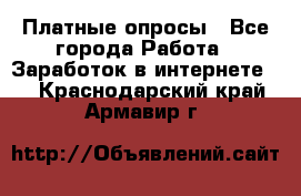 Платные опросы - Все города Работа » Заработок в интернете   . Краснодарский край,Армавир г.